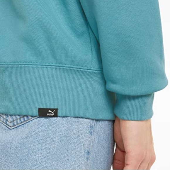 PUMA Brand Love Multiplacement Hoodie Porcelain Blue Men’s Sz L New! - Picture 9 of 9